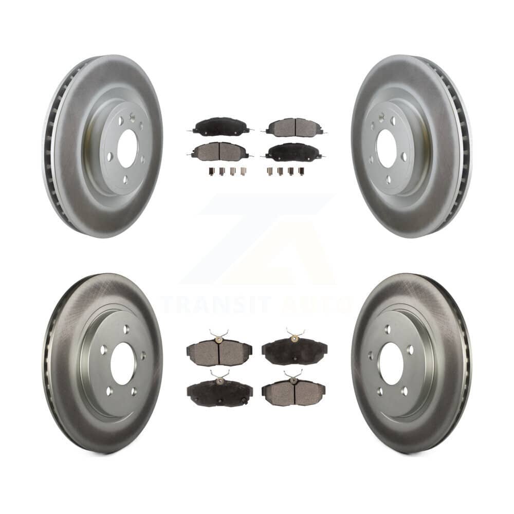 Transit Auto - KGT-100718 - Front and Rear Disc Brake Kits