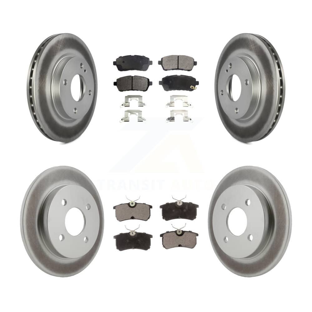 Transit Auto - KGT-100719 - Front and Rear Disc Brake Kits