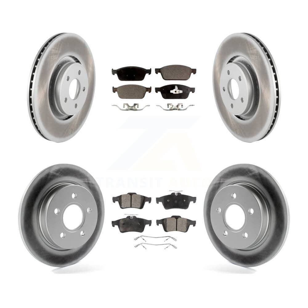 Transit Auto - KGT-100733 - Front and Rear Disc Brake Kits