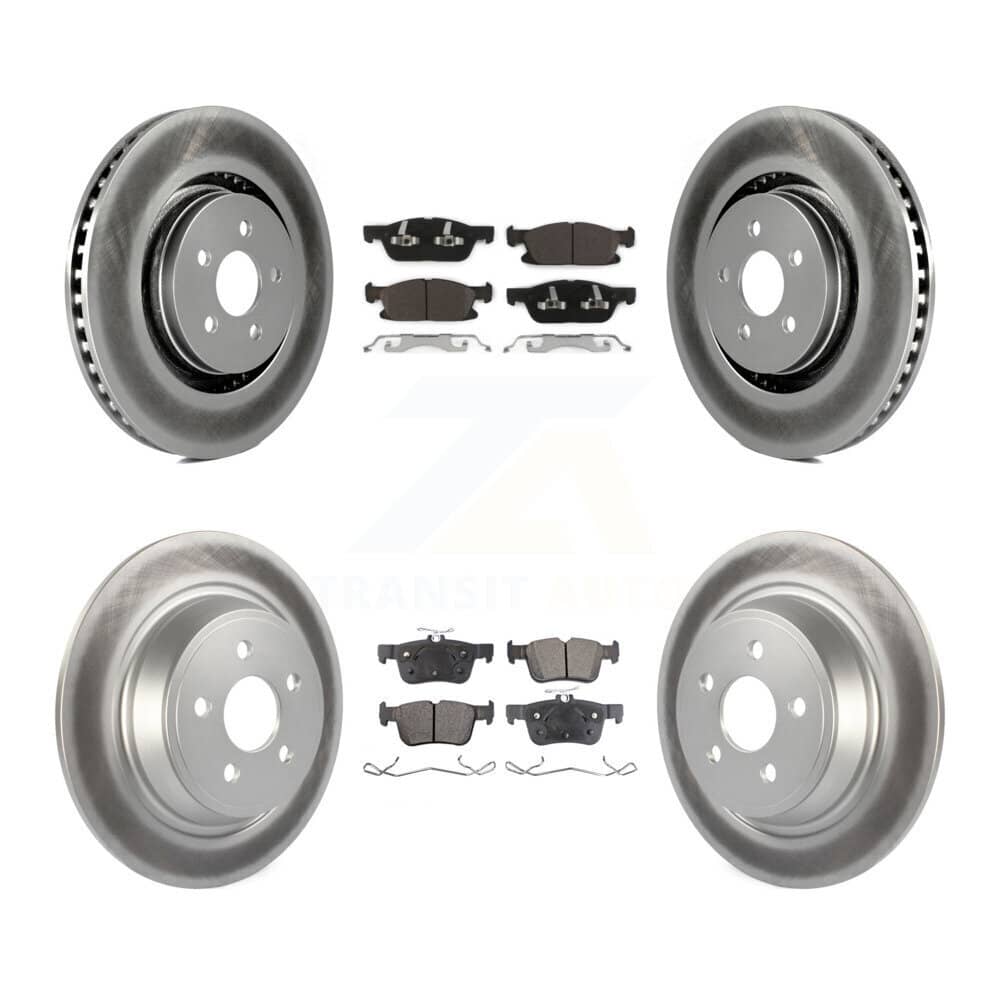 Transit Auto - KGT-100737 - Front and Rear Disc Brake Kits
