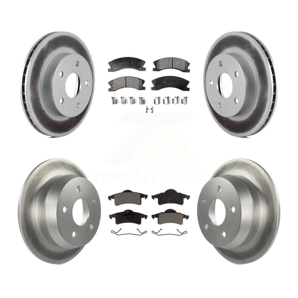 Transit Auto - KGT-100743 - Front and Rear Disc Brake Kits