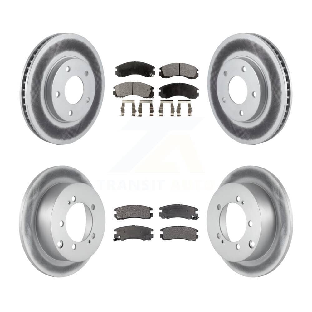 Transit Auto - KGT-100744 - Front and Rear Disc Brake Kits