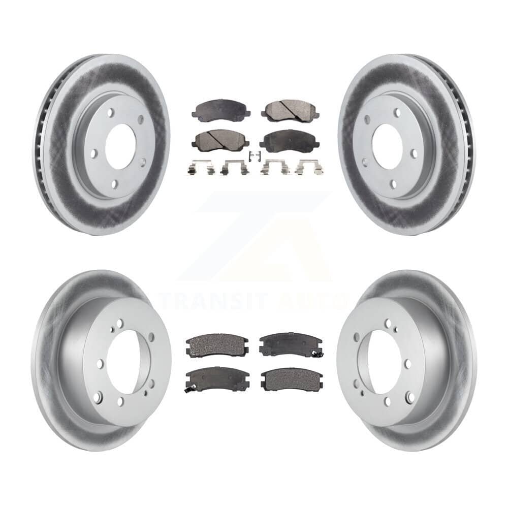 Transit Auto - KGT-100746 - Front and Rear Disc Brake Kits