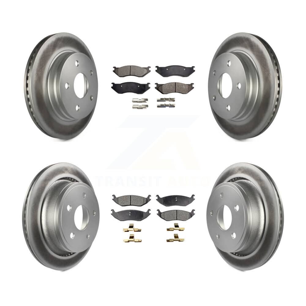 Transit Auto - KGT-100757 - Front and Rear Disc Brake Kits