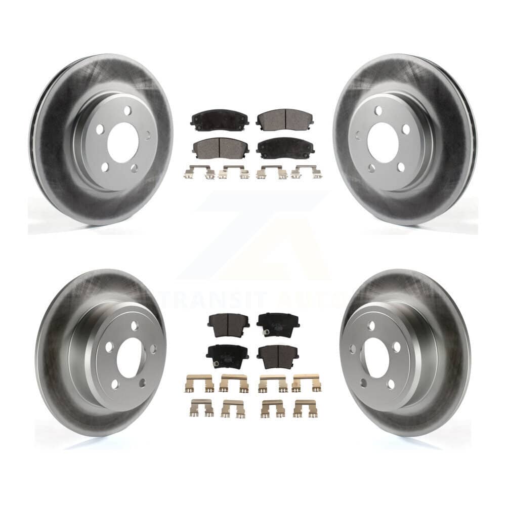 Transit Auto - KGT-100761 - Front and Rear Disc Brake Kits
