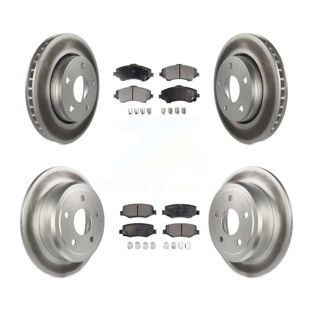 Transit Auto - KGT-100780 - Front and Rear Disc Brake Kits