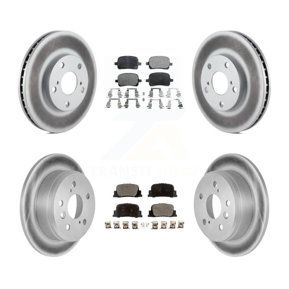 Transit Auto - KGT-100806 - Front and Rear Disc Brake Kits
