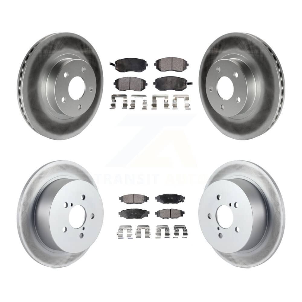 Transit Auto - KGT-100833 - Front and Rear Disc Brake Kits