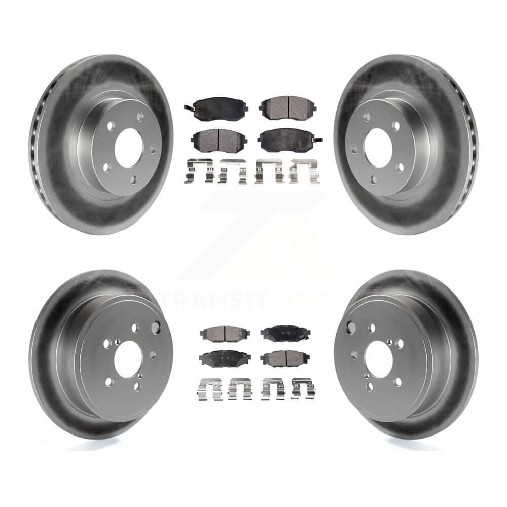 Transit Auto - KGT-100834 - Front and Rear Disc Brake Kits