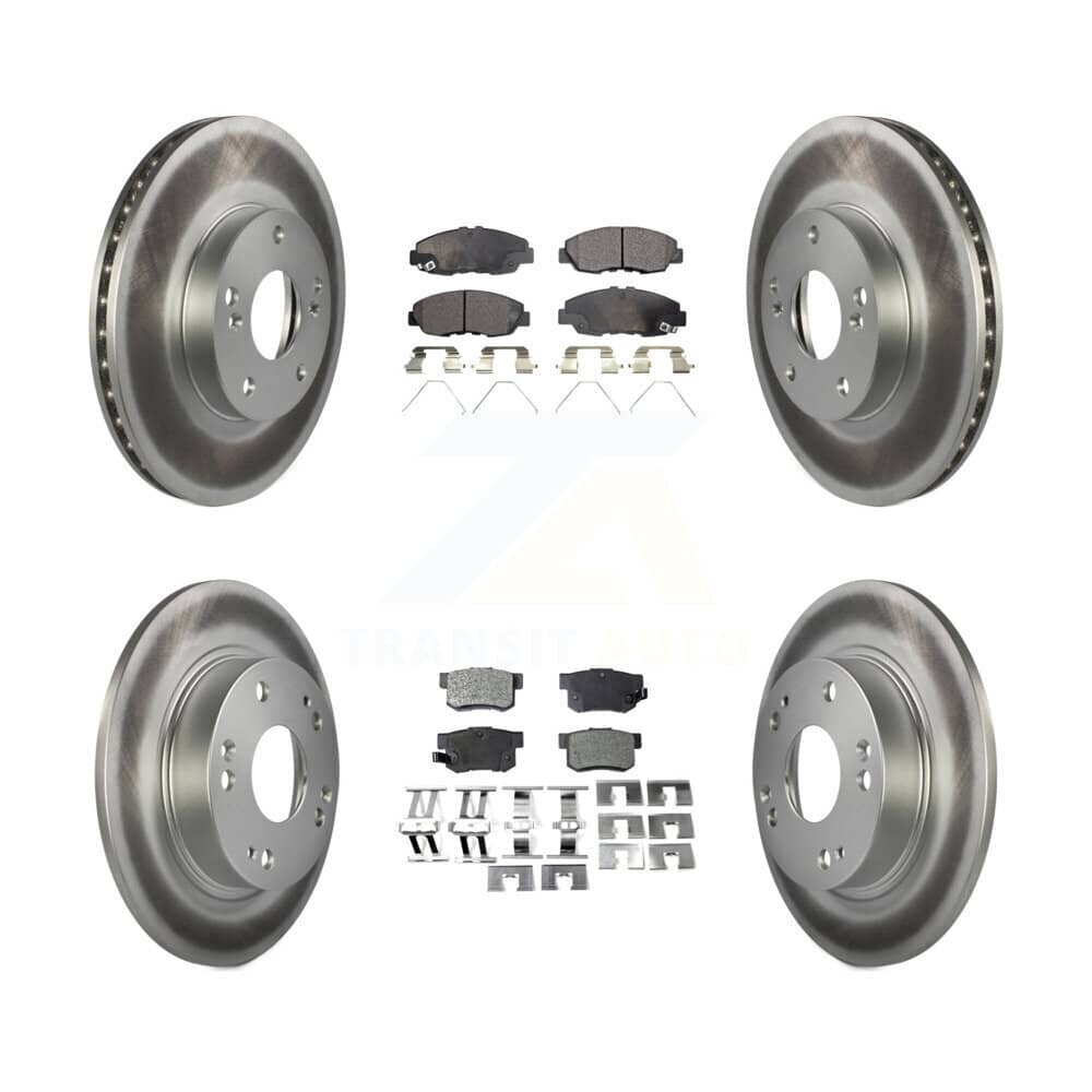 Transit Auto - KGT-100837 - Front and Rear Disc Brake Kits