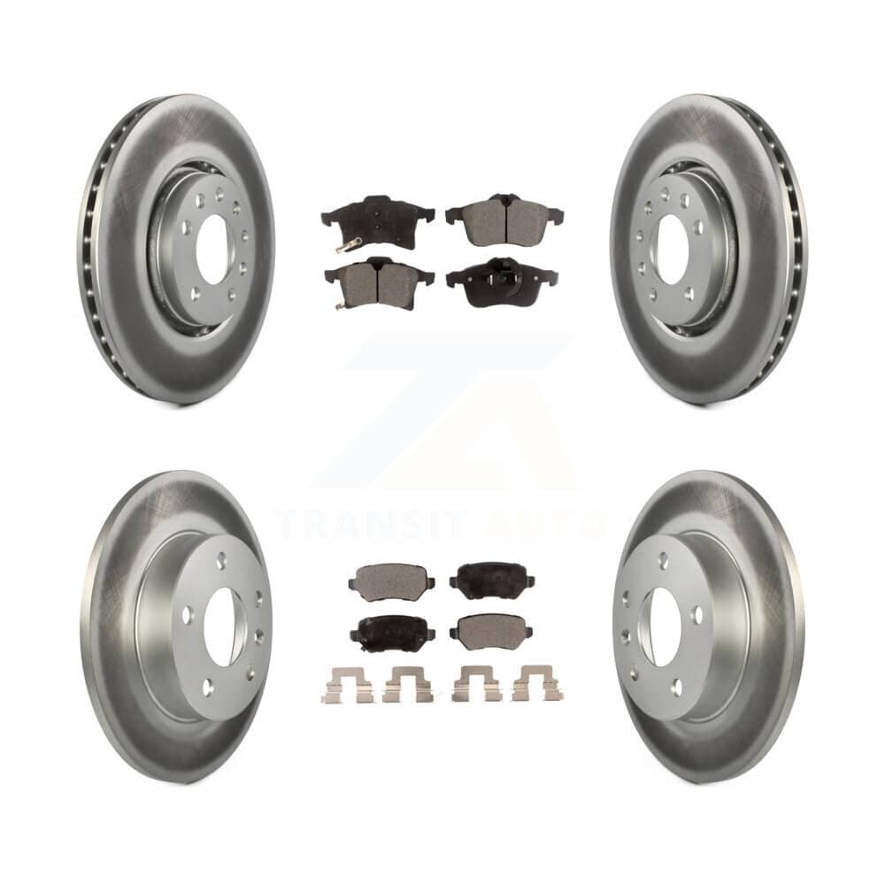 Transit Auto - KGT-100881 - Front and Rear Disc Brake Kits