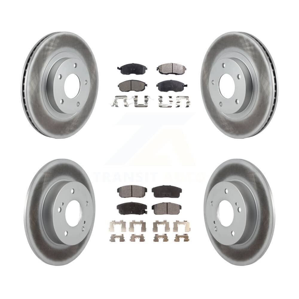 Transit Auto - KGT-100888 - Front and Rear Disc Brake Kits