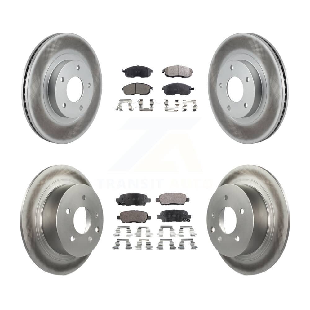 Transit Auto - KGT-100889 - Front and Rear Disc Brake Kits