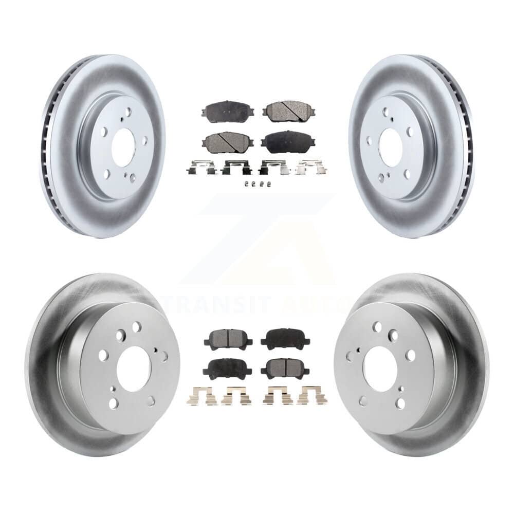 Transit Auto - KGT-100890 - Front and Rear Disc Brake Kits