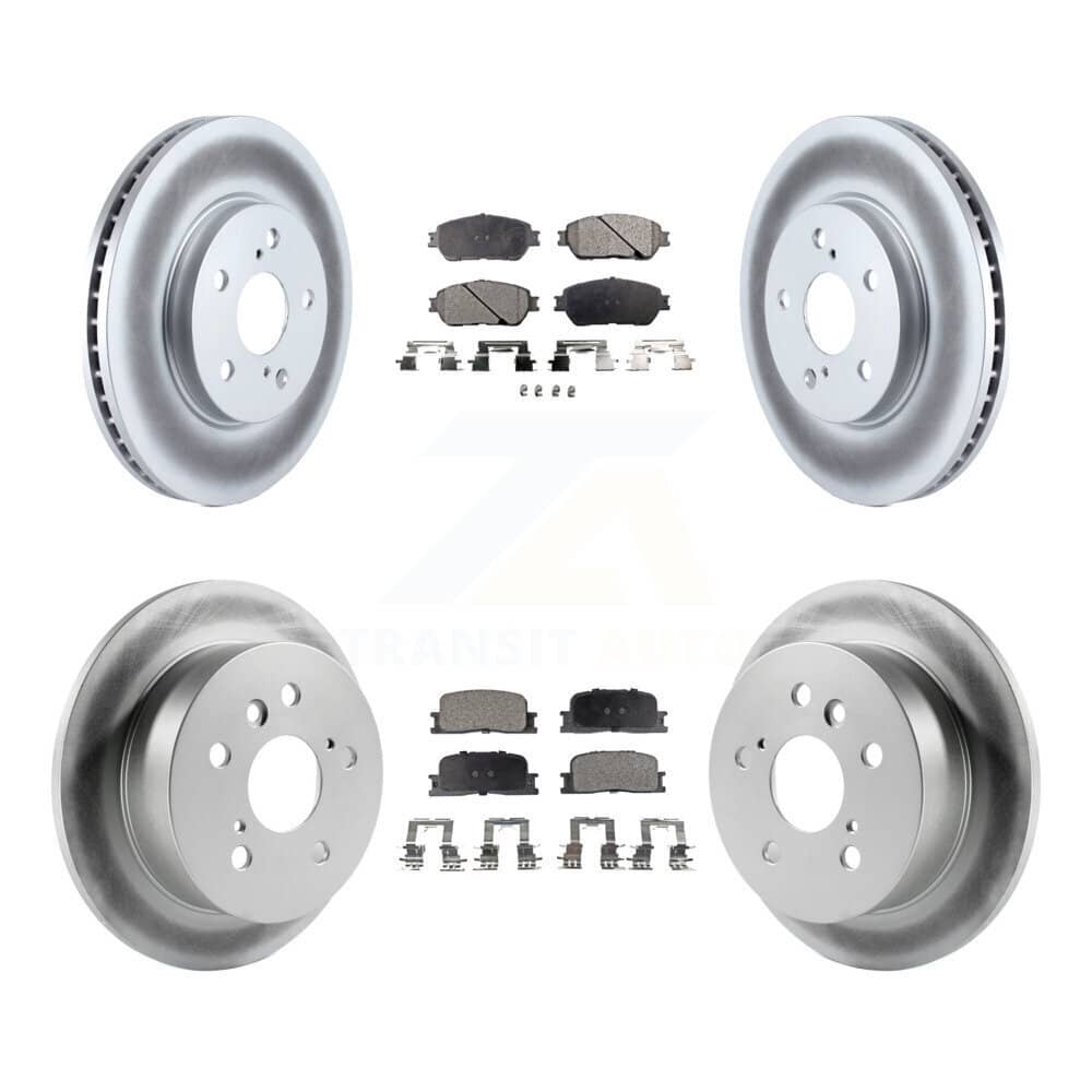 Transit Auto - KGT-100891 - Front and Rear Disc Brake Kits