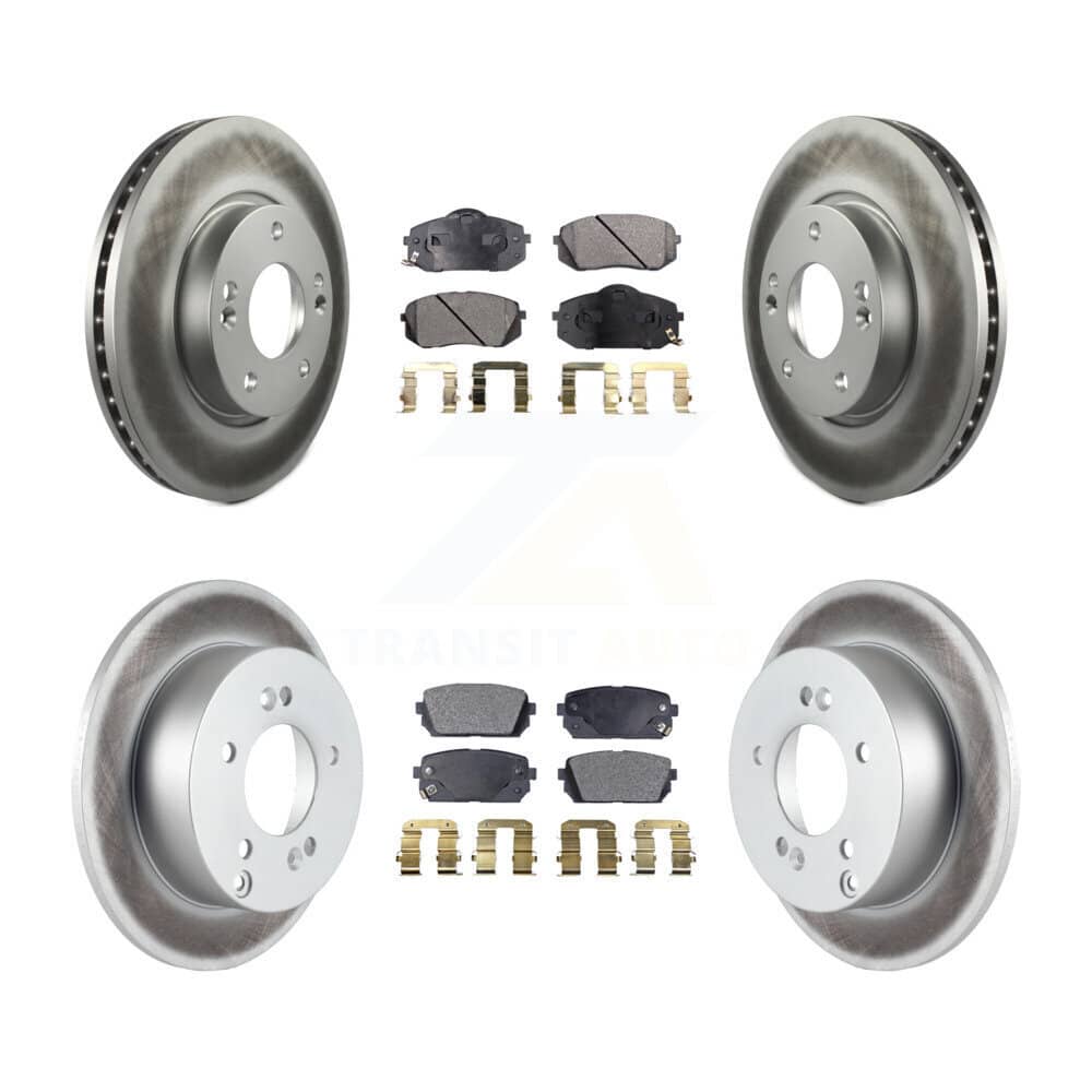 Transit Auto - KGT-100893 - Front and Rear Disc Brake Kits
