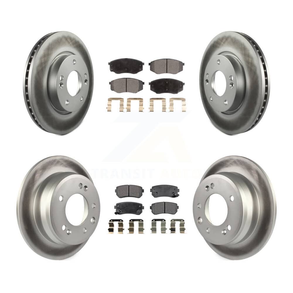 Transit Auto - KGT-100895 - Front and Rear Disc Brake Kits
