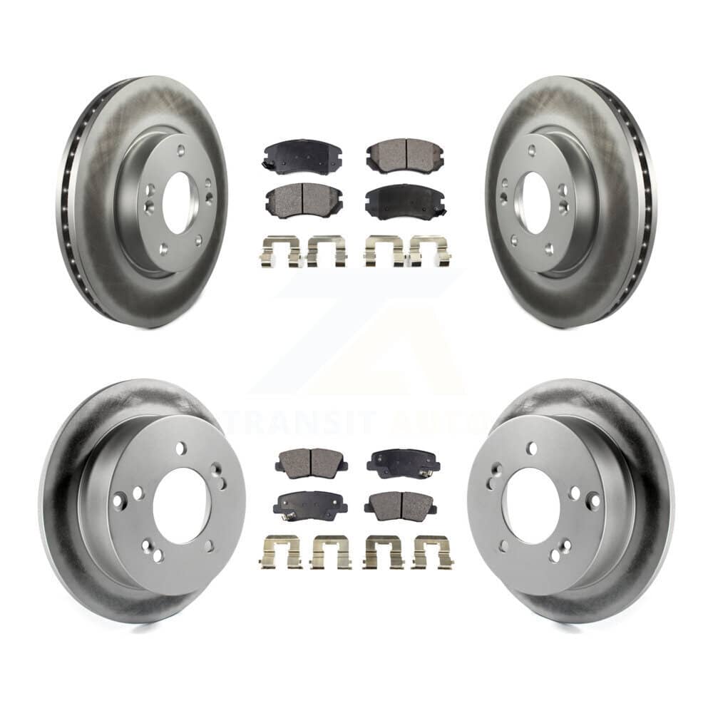 Transit Auto - KGT-100898 - Front and Rear Disc Brake Kits