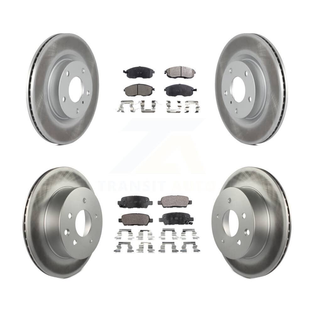 Transit Auto - KGT-100909 - Front and Rear Disc Brake Kits