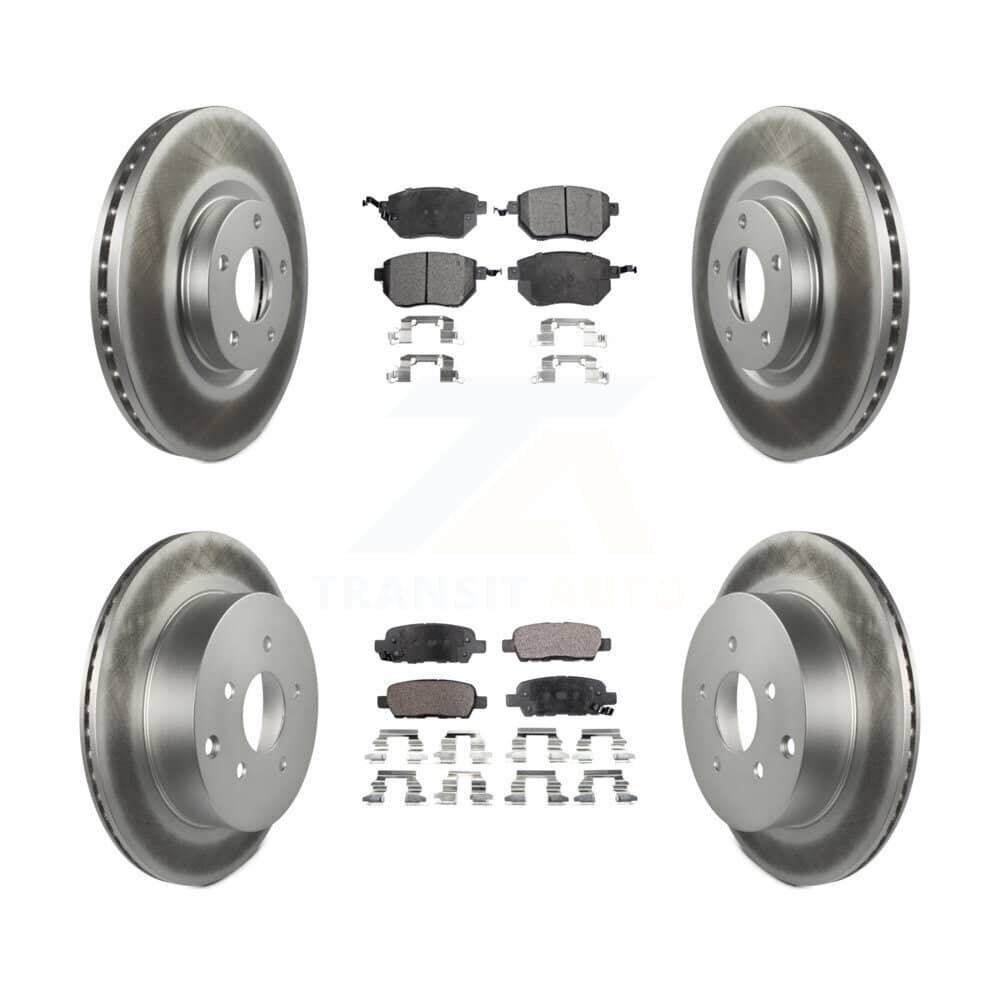 Transit Auto - KGT-100936 - Front and Rear Disc Brake Kits