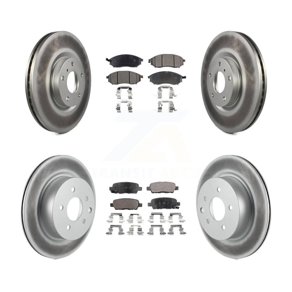 Transit Auto - KGT-100952 - Front and Rear Disc Brake Kits