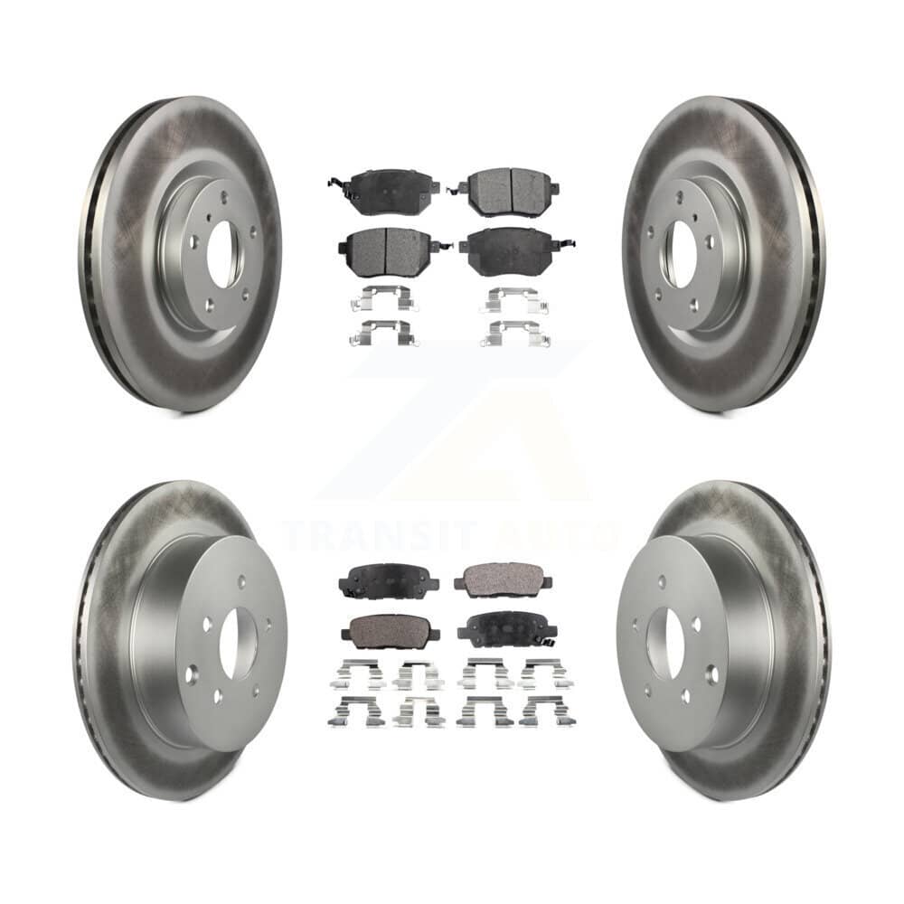 Transit Auto - KGT-100955 - Front and Rear Disc Brake Kits