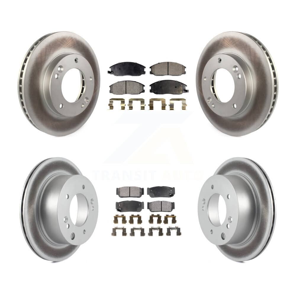 Transit Auto - KGT-100961 - Front and Rear Disc Brake Kits