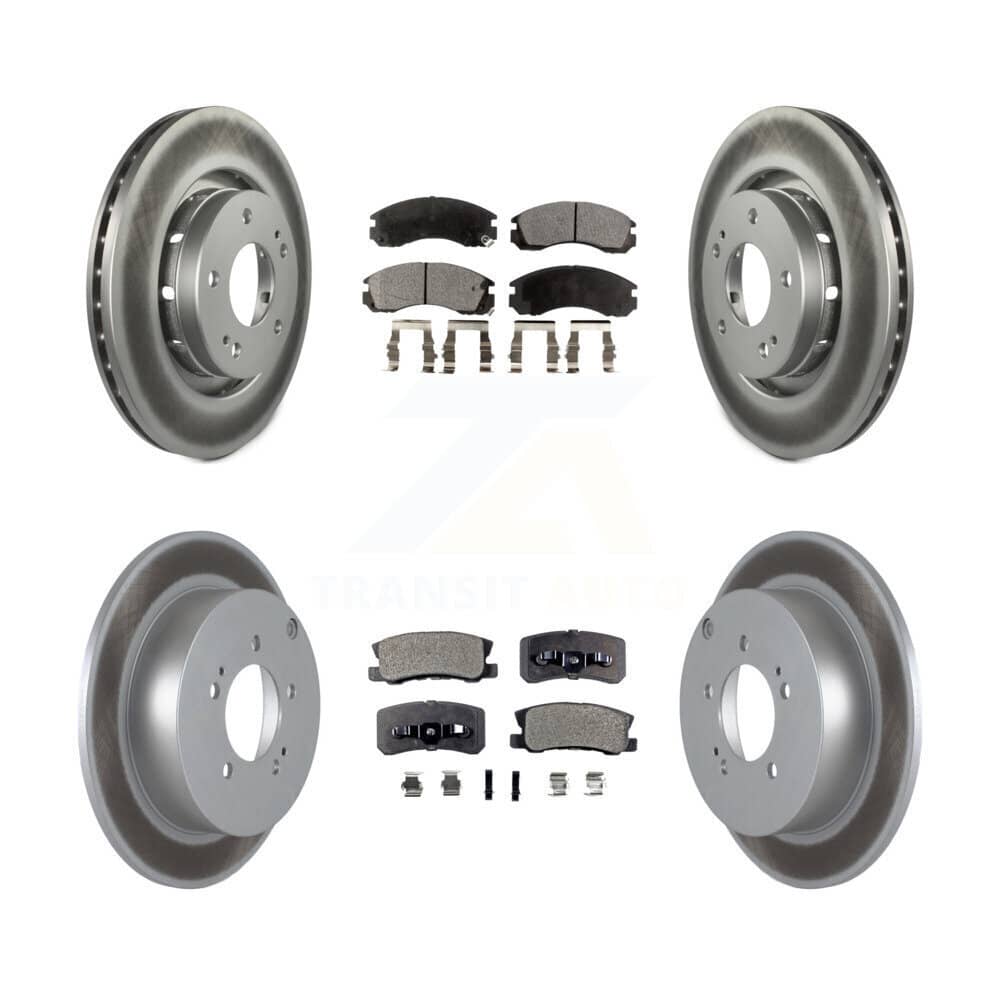 Transit Auto - KGT-100968 - Front and Rear Disc Brake Kits