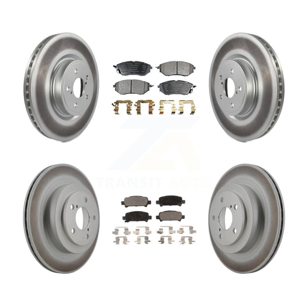 Transit Auto - KGT-100971 - Front and Rear Disc Brake Kits