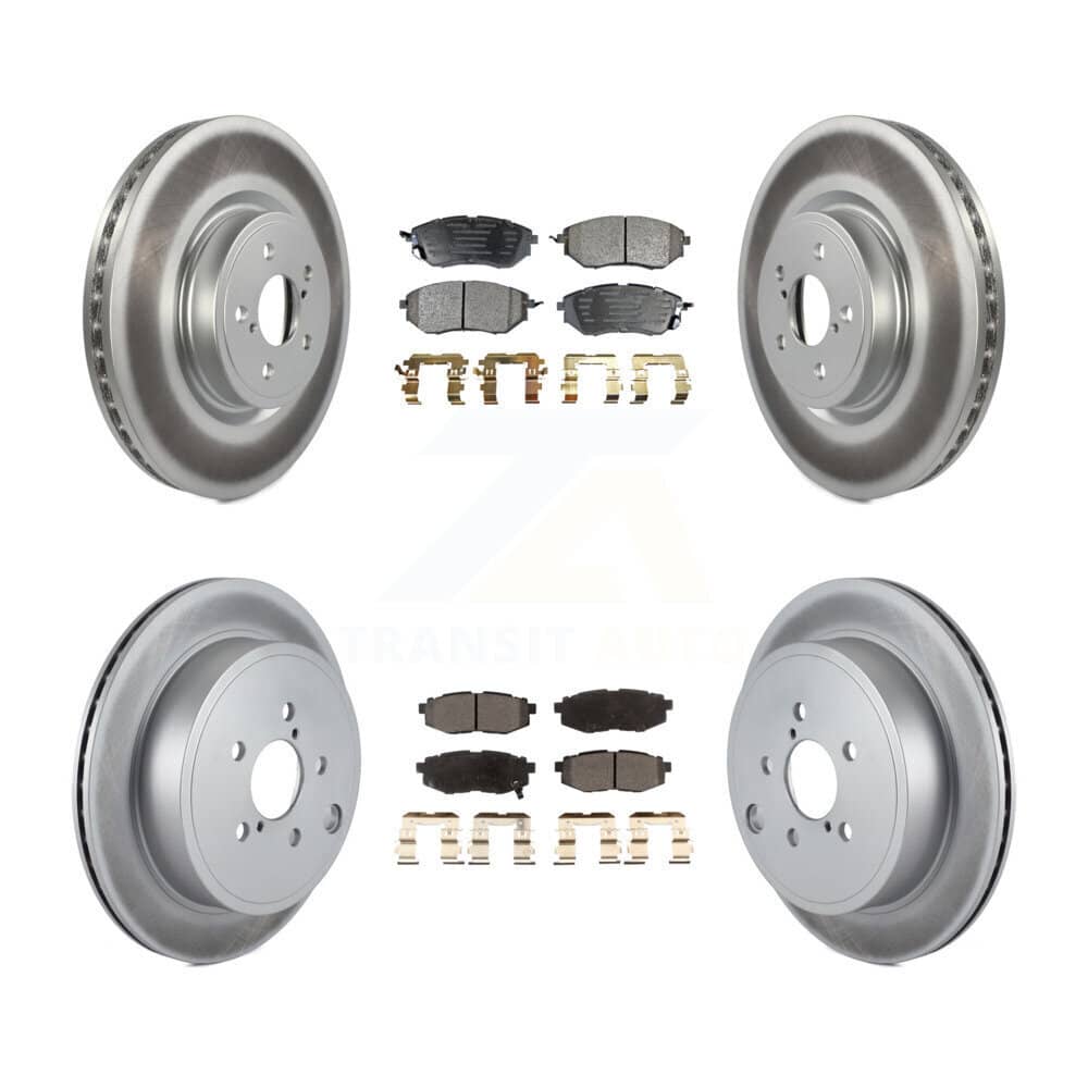 Transit Auto - KGT-100972 - Front and Rear Disc Brake Kits
