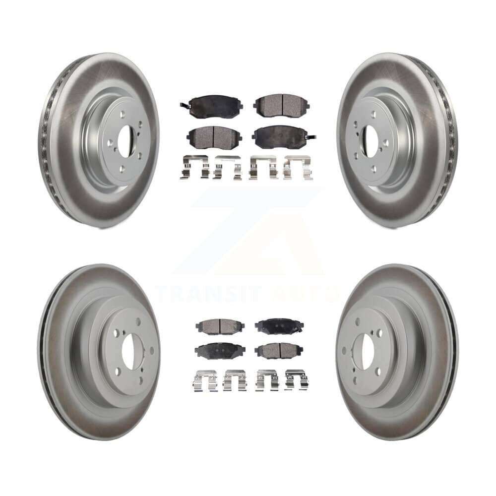 Transit Auto - KGT-100974 - Front and Rear Disc Brake Kits