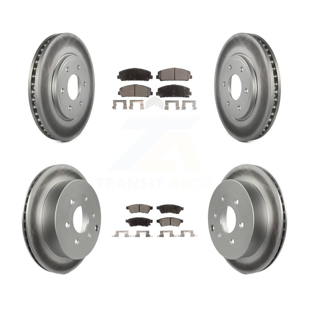 Transit Auto - KGT-100976 - Front and Rear Disc Brake Kits