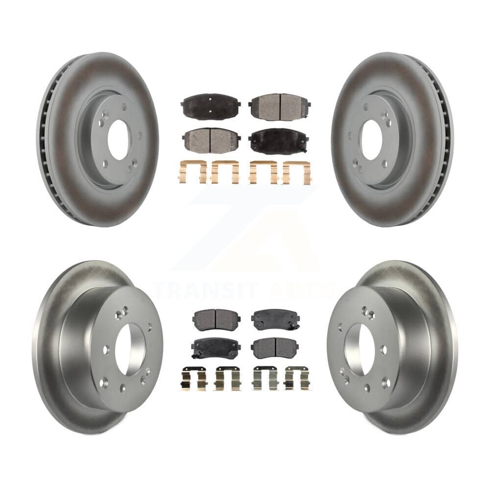 Transit Auto - KGT-101012 - Front and Rear Disc Brake Kits