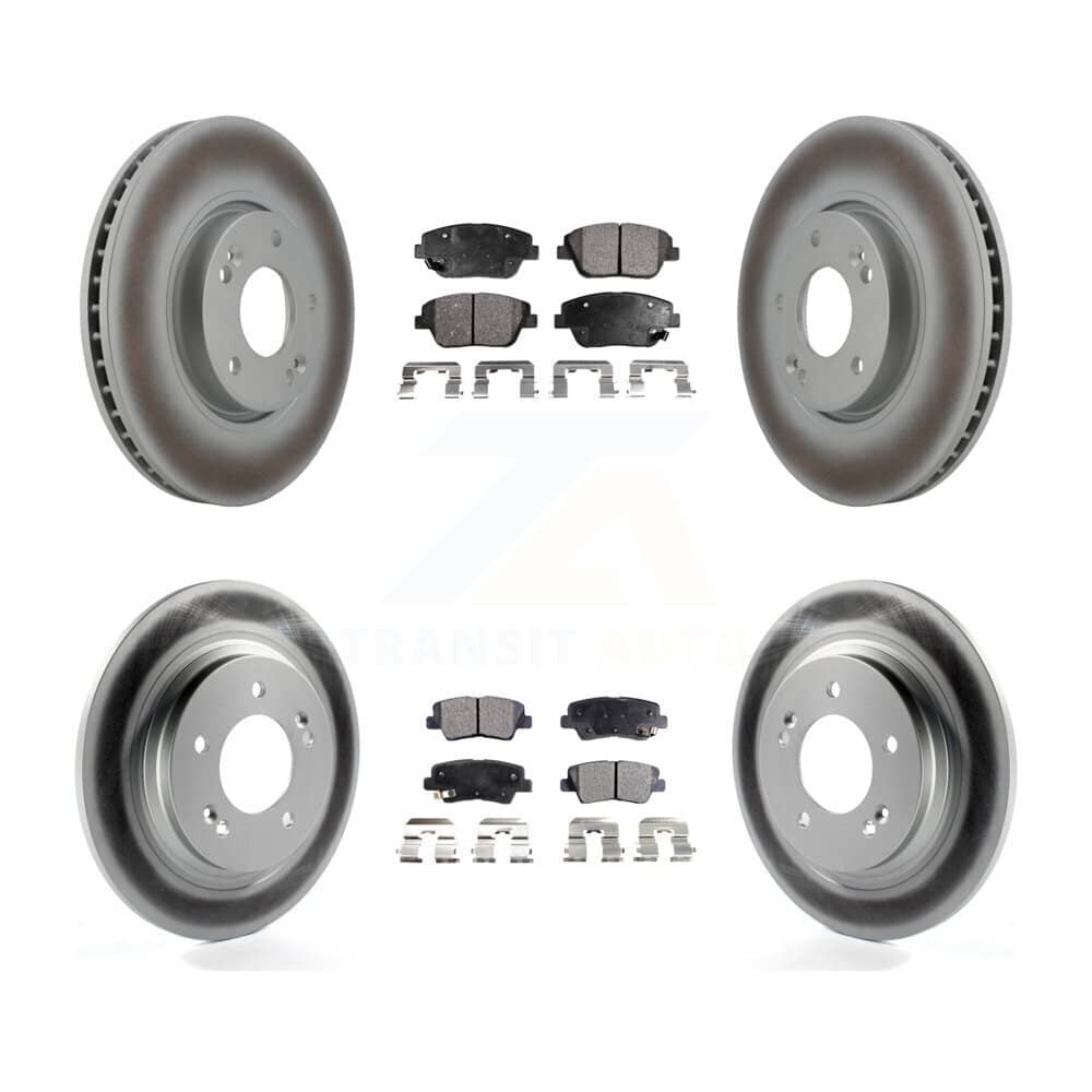 Transit Auto - KGT-101017 - Front and Rear Disc Brake Kits
