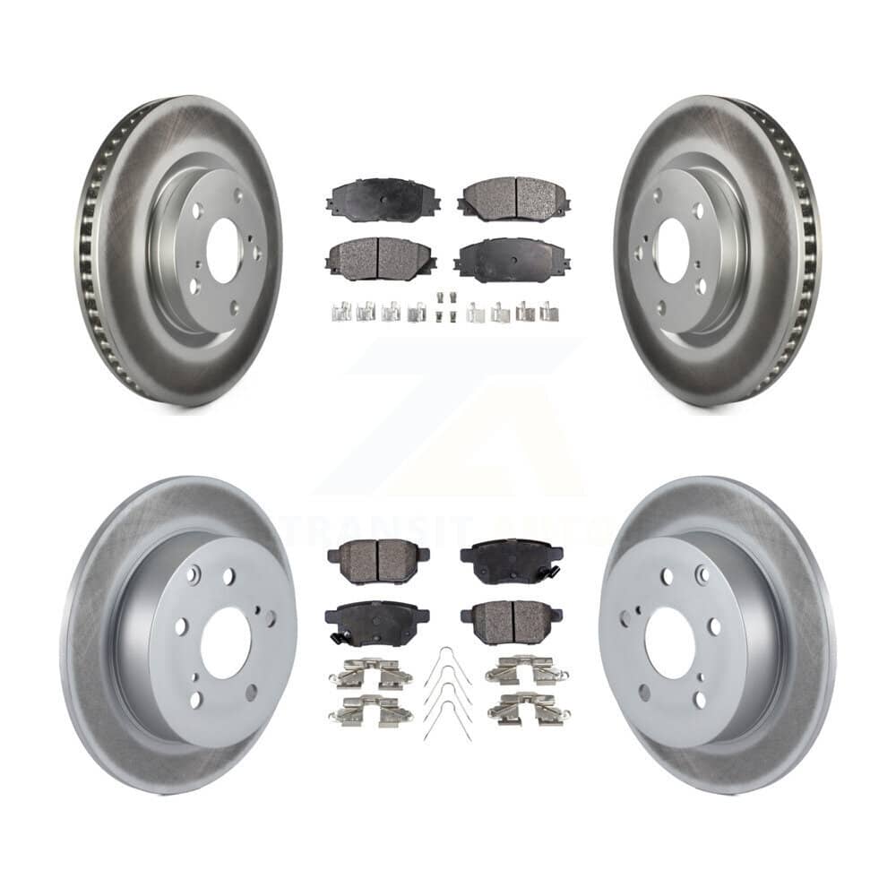 Transit Auto - KGT-101029 - Front and Rear Disc Brake Kits