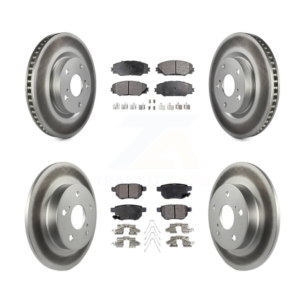 Transit Auto - KGT-101033 - Front and Rear Disc Brake Kits
