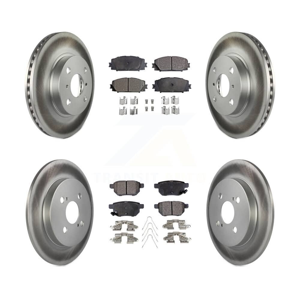 Transit Auto - KGT-101037 - Front and Rear Disc Brake Kits