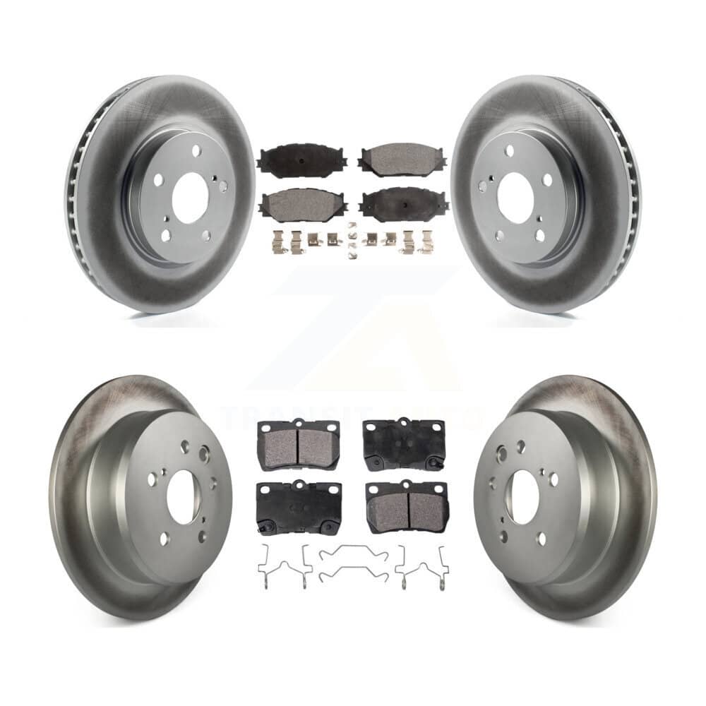Transit Auto - KGT-101046 - Front and Rear Disc Brake Kits