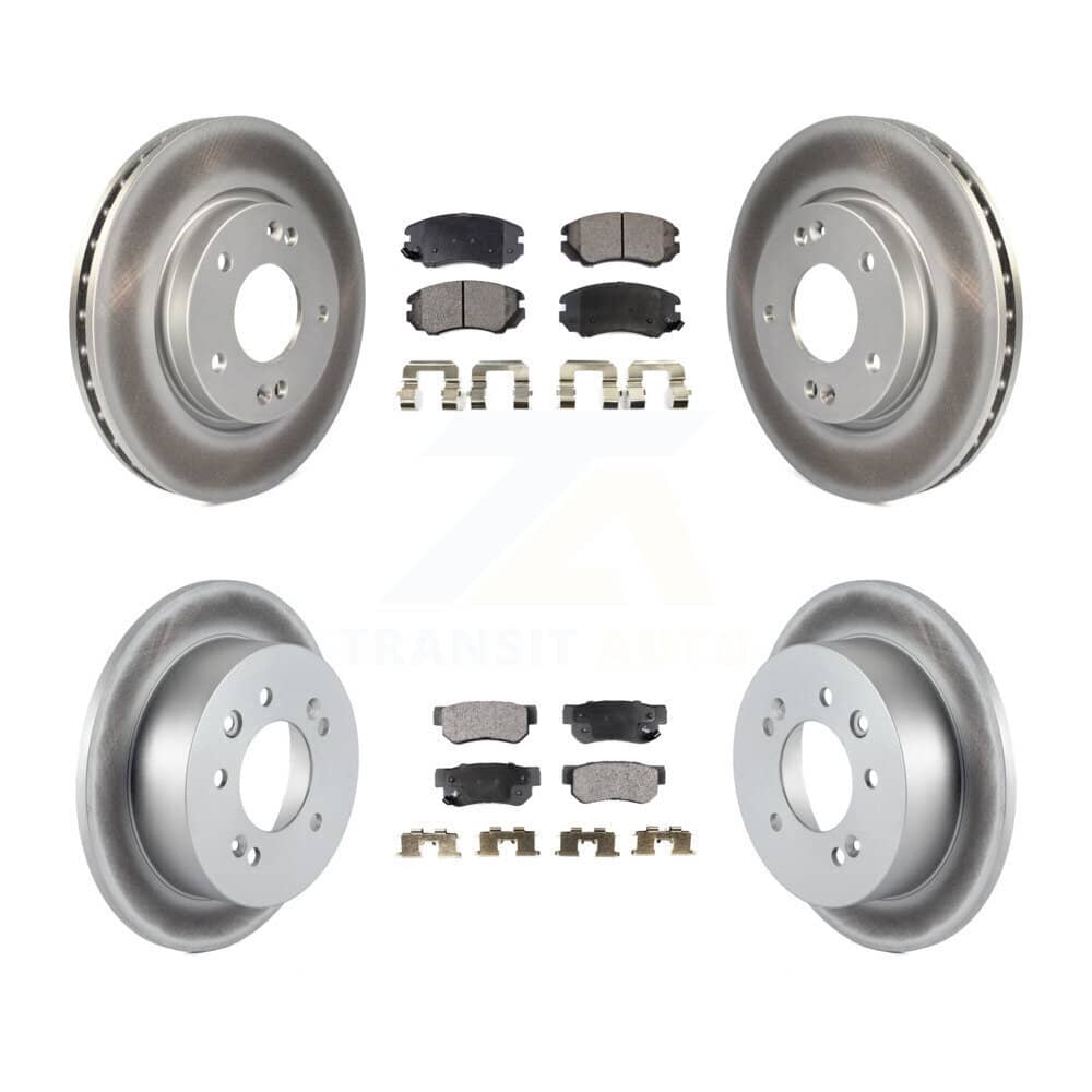 Transit Auto - KGT-101049 - Front and Rear Disc Brake Kits