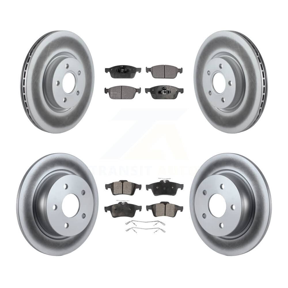 Transit Auto - KGT-101066 - Front and Rear Disc Brake Kits