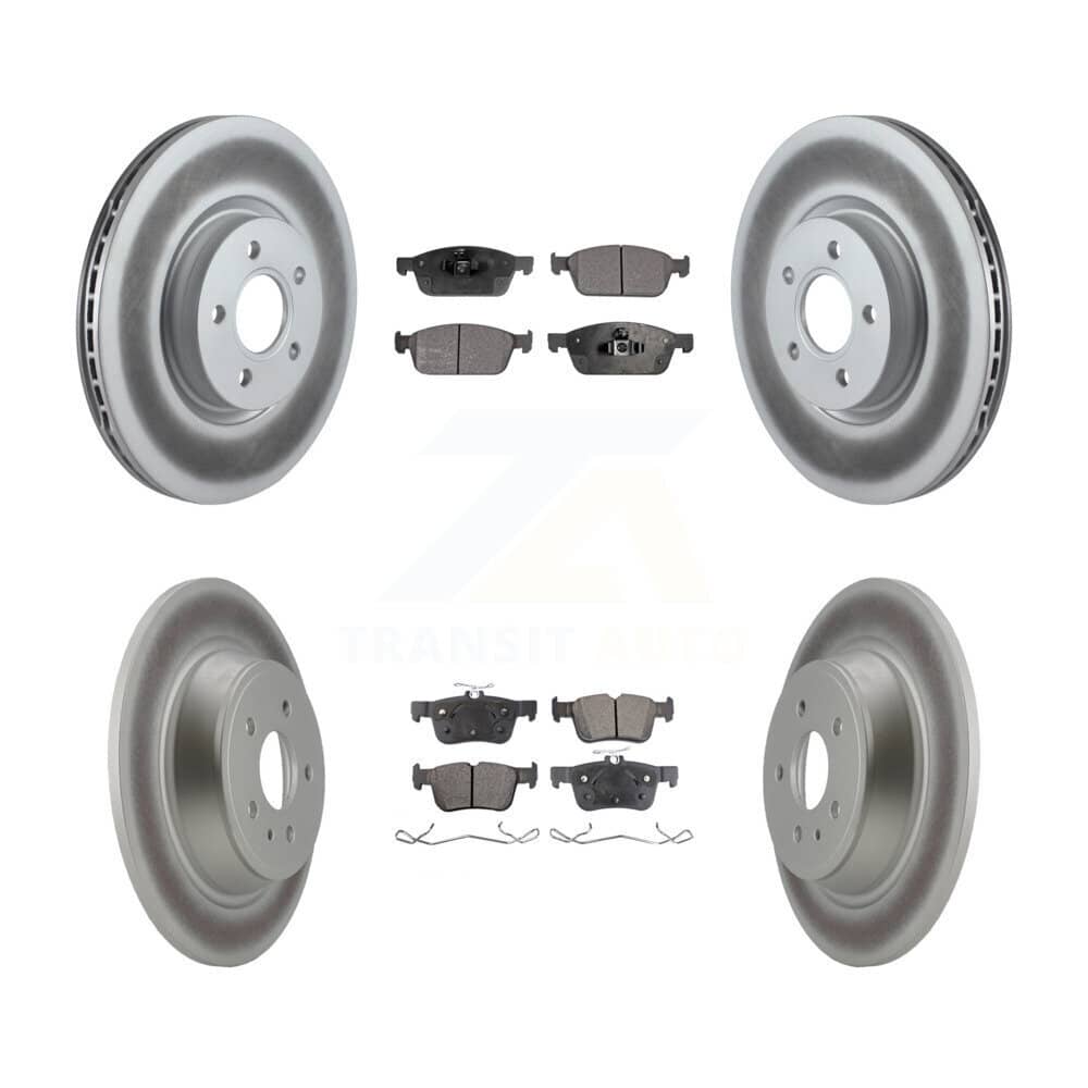 Transit Auto - KGT-101067 - Front and Rear Disc Brake Kits
