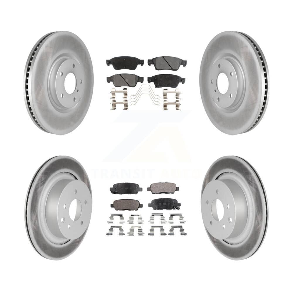 Transit Auto - KGT-101073 - Front and Rear Disc Brake Kits