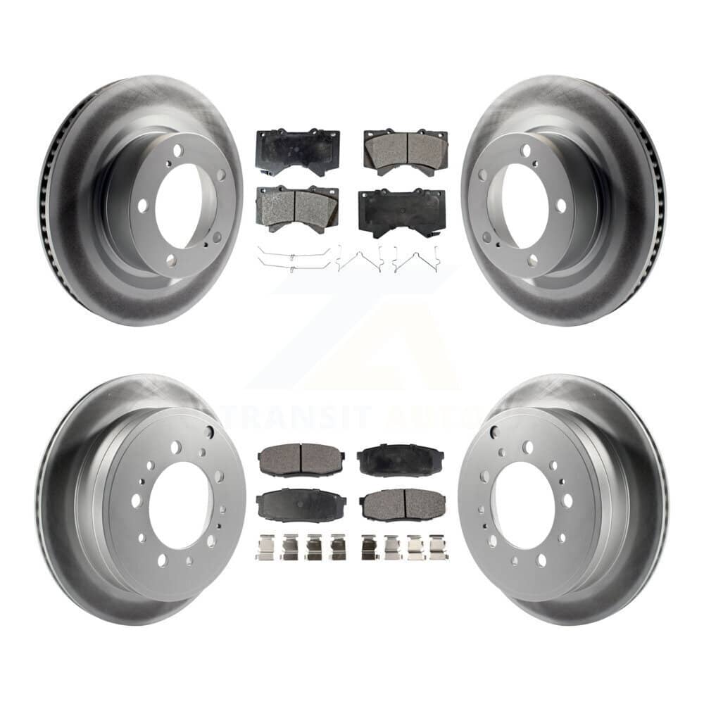 Transit Auto - KGT-101076 - Front and Rear Disc Brake Kits