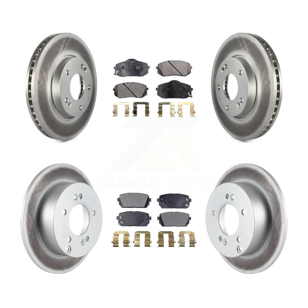 Transit Auto - KGT-101082 - Front and Rear Disc Brake Kits