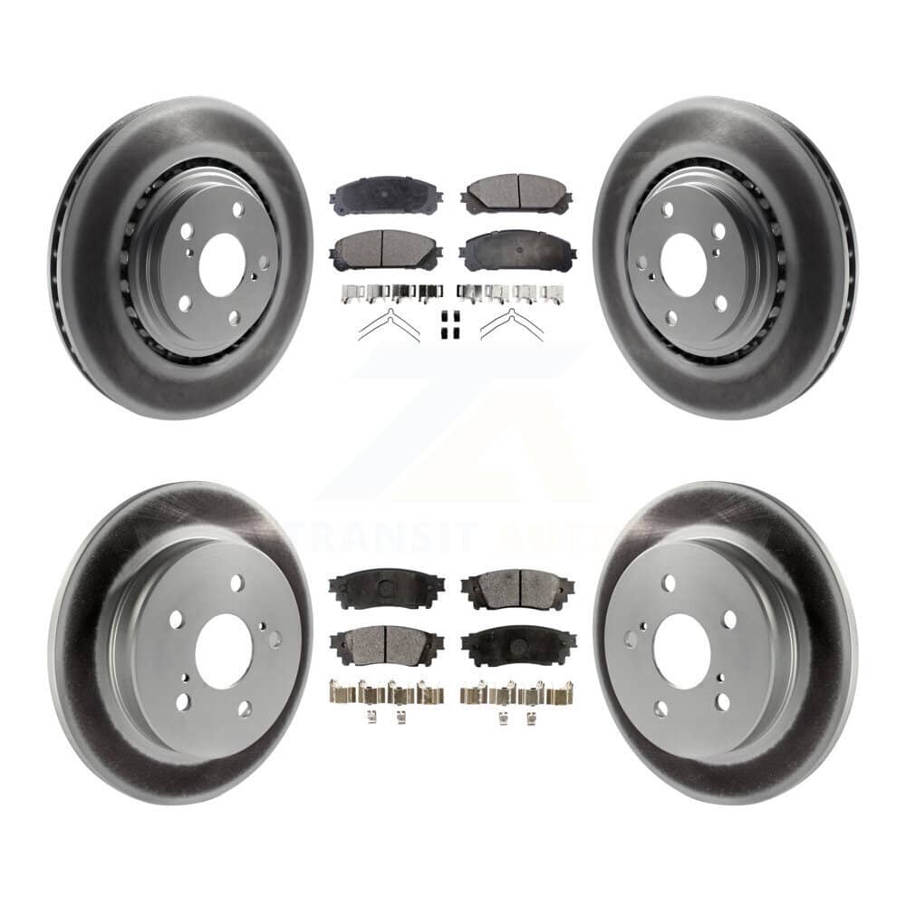 Transit Auto - KGT-101101 - Front and Rear Disc Brake Kits