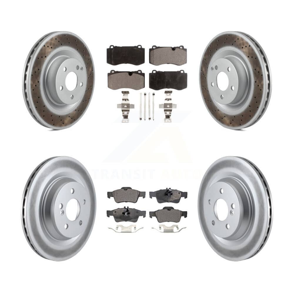 Transit Auto - KGT-101146 - Front and Rear Disc Brake Kits