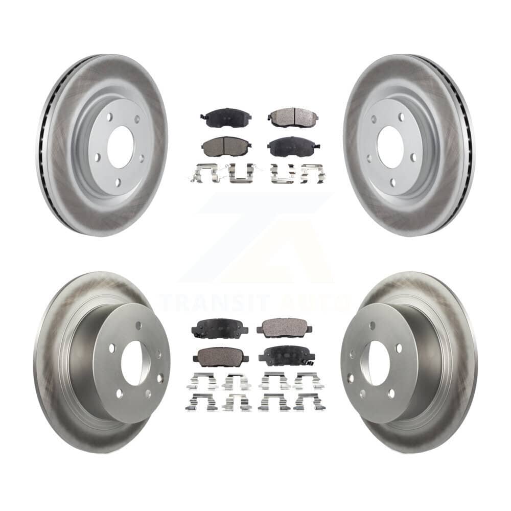 Transit Auto - KGT-101172 - Front and Rear Disc Brake Kits