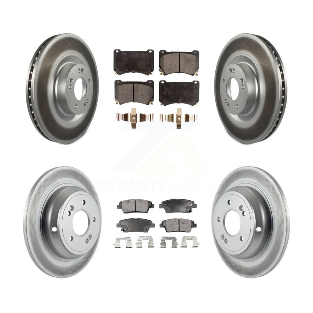 Transit Auto - KGT-101174 - Front and Rear Disc Brake Kits