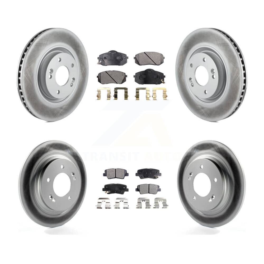 Transit Auto - KGT-101184 - Front and Rear Disc Brake Kits