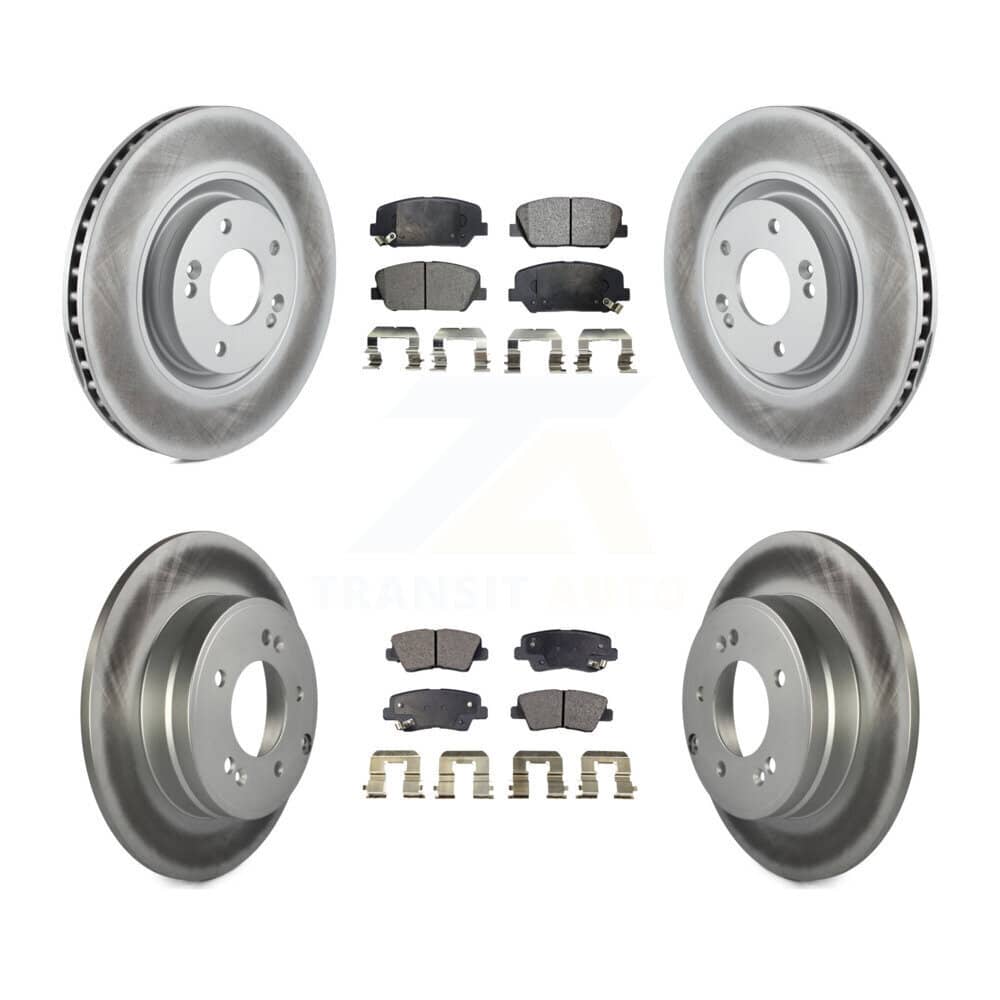 Transit Auto - KGT-101185 - Front and Rear Disc Brake Kits